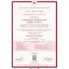 Vægapplikationsspot i keramik, glas og metal i forskellige finish Joy Ferroluce Viadurini