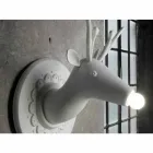 Vægapplikation i mathvid keramisk moderne design i Cervo - Memento Viadurini