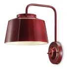 Væglampe i metal og håndlavet keramik med dobbelt åbning - 50S Viadurini