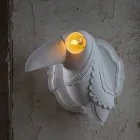 Væglampe i mathvid keramisk moderne italiensk design - Tucano Viadurini