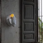 Væglampe i mathvid keramisk moderne italiensk design - Tucano Viadurini