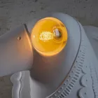 Væglampe i mathvid keramisk moderne italiensk design - Tucano Viadurini