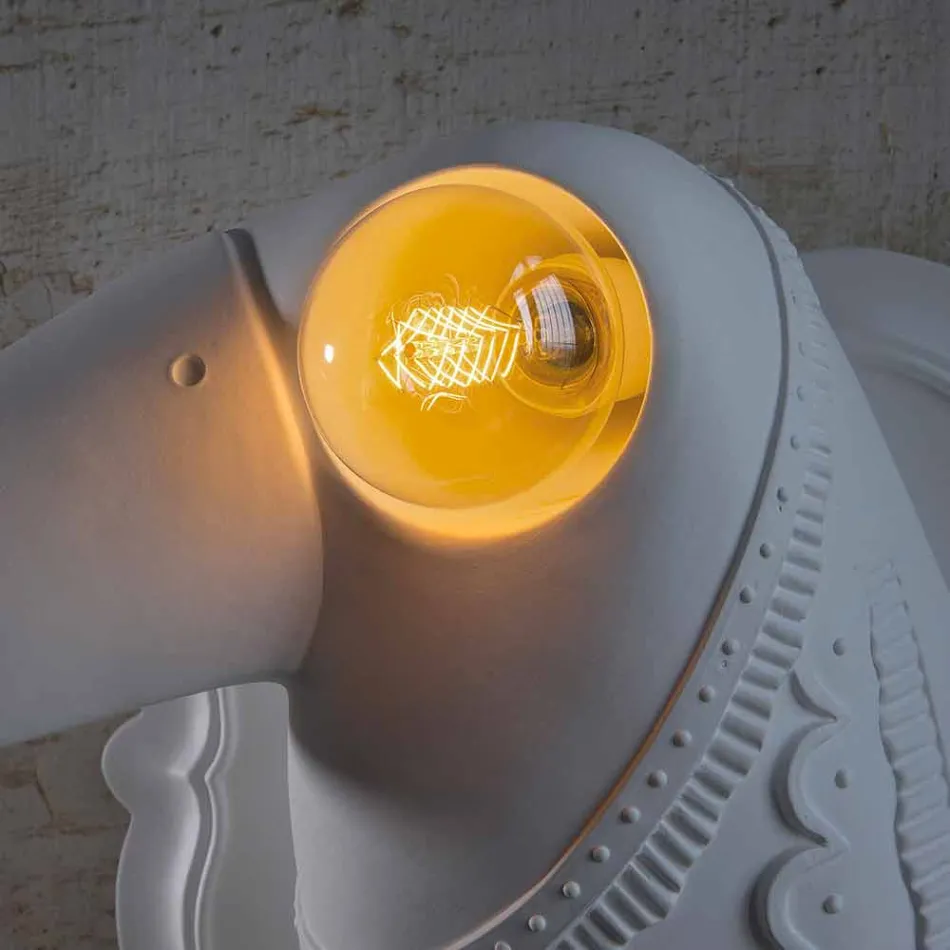 Væglampe i mathvid keramisk moderne italiensk design - Tucano Viadurini