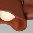 Håndlavet toscansk Majolica væglampe fremstillet i Italien - Toscot Bistrò Viadurini