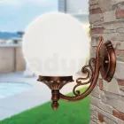 Applikation med akrylkugle og trykstøbt aluminiumsstruktur - Trovanero Viadurini