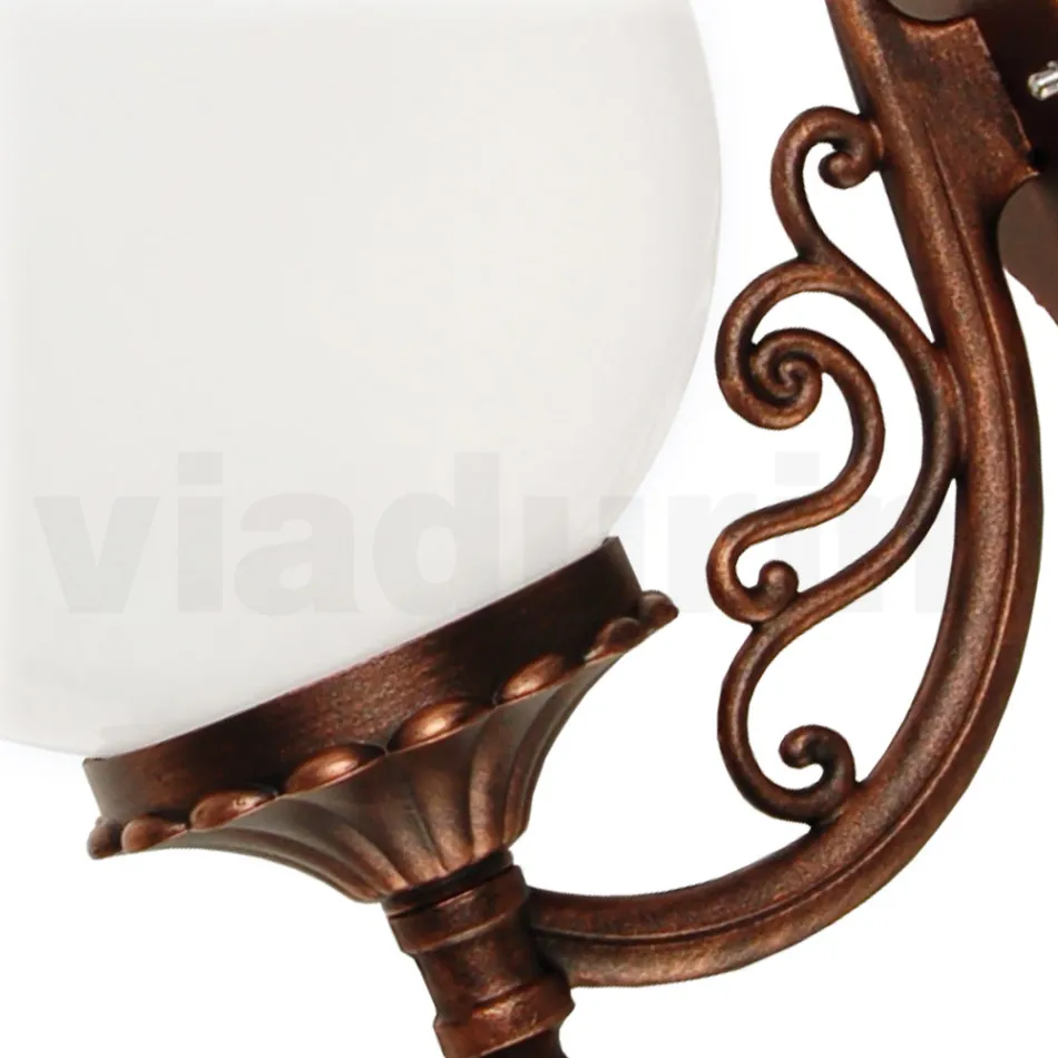 Applikation med akrylkugle og trykstøbt aluminiumsstruktur - Trovanero Viadurini