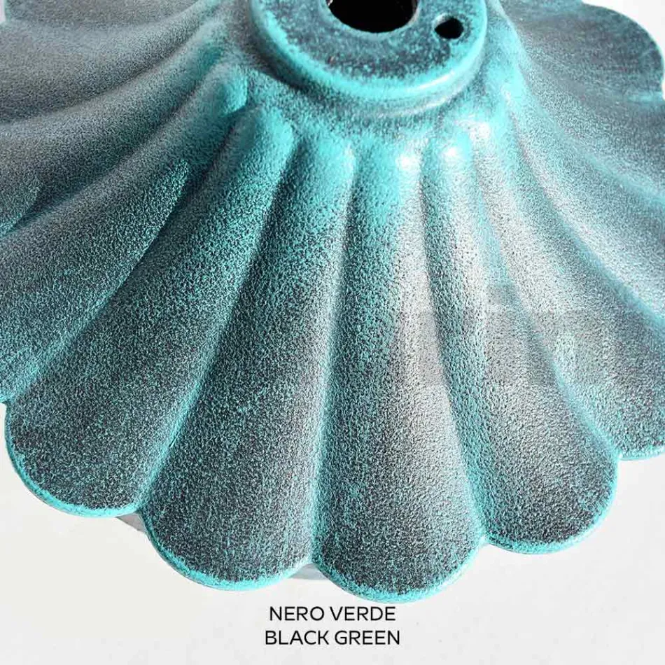 Udendørs væglampe i trykstøbt aluminium og akrylkugle - Trovanero Viadurini