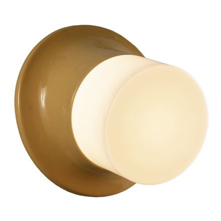 Udendørs væglampe i Majolica og blæst glas fremstillet i Italien - Toscot Swinger Viadurini