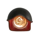 Tuscan Majolica udendørs væglampe håndlavet i Italien - Toscot Bistrò Viadurini