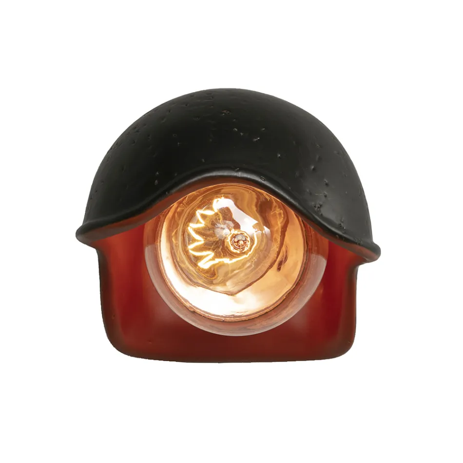 Tuscan Majolica udendørs væglampe håndlavet i Italien - Toscot Bistrò Viadurini