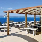 Udendørs væglampe i messing, opalglas og IP44 fremstillet i Italien - Drago Viadurini