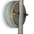 Elfico udendørs væglampe i messing, klart glas og IP44-klassificering Viadurini