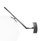 Håndblæst venetiansk glasvæglampe - sne Viadurini