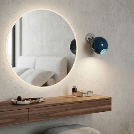 Lumira - Lille venetiansk væglampe i glas, fremstillet i Italien Viadurini