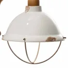 Keramiske væg Sconces og metal Skyler industrielle stil Viadurini