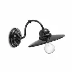 Lampe i blank keramiske væg Ferroluce Retro Viadurini