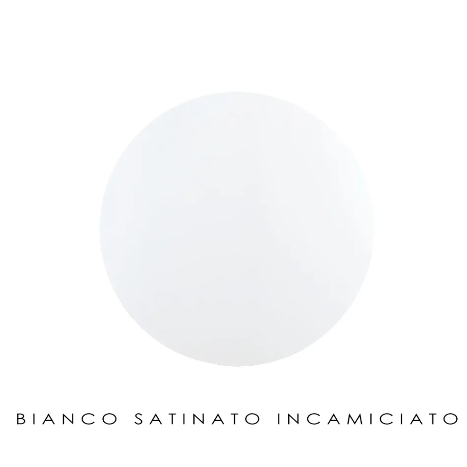 Moderne design håndblæst venetiansk glas væglampe - måne Viadurini