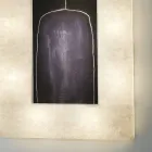 Moderne design væglys In-es.artdesign Lunar Bottle 2 i nebulit Viadurini