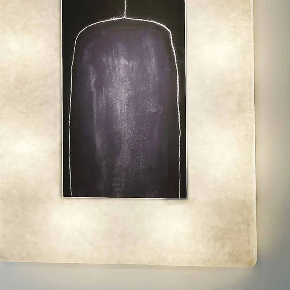 Moderne design væglys In-es.artdesign Lunar Bottle 2 i nebulit Viadurini