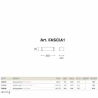 Fashion applikation lille kobber og hvid methacrylat Viadurini