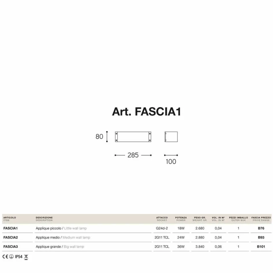 Fashion applikation lille kobber og hvid methacrylat Viadurini
