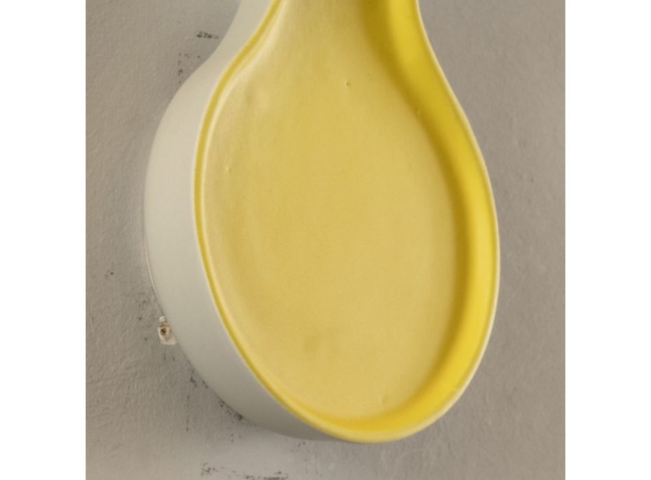 Keramik og aluminiumsapplikation Håndlavet i Italien - Toscot Clover Viadurini