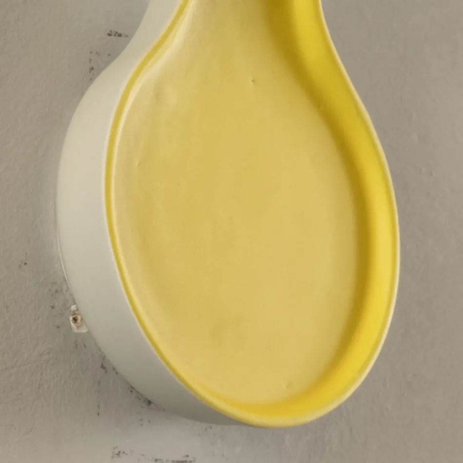 Keramik og aluminiumsapplikation Håndlavet i Italien - Toscot Clover Viadurini