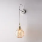 Jernvæglampe med Pyrex-glas fremstillet i Italien til indretning - Amazonia Viadurini