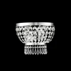 Fremstillet i Italien Applikation af jern og guld med rhinsten til indretning - Østrig Viadurini