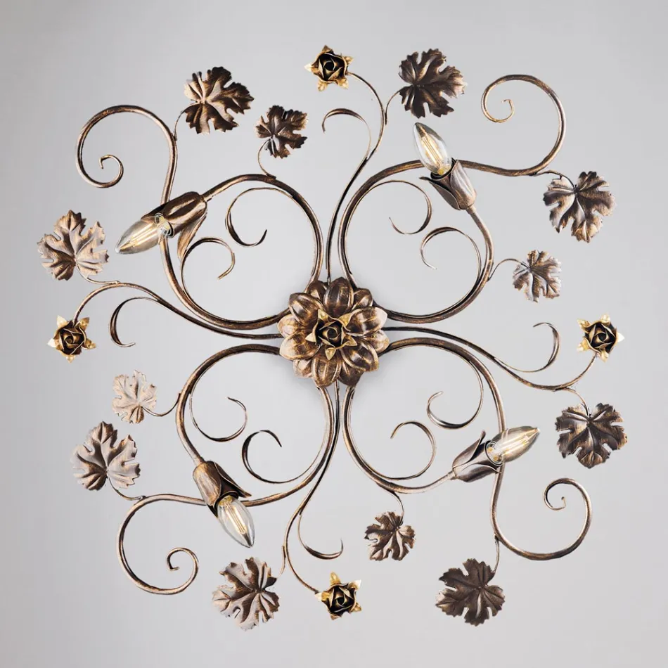 LED-væglampe i forkromet metal til elegant og funktionel belysning – Fiore Viadurini