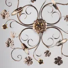 LED-væglampe i forkromet metal til elegant og funktionel belysning – Fiore Viadurini