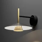 Metalvæglamper i forskellige finish fremstillet i Italien - Mira Viadurini