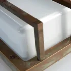 Vintage væglampe i messing, E27-fatning og atmosfærisk lys fremstillet i Italien - Krystal Viadurini