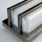 Vintage væglampe i messing, E27-fatning og atmosfærisk lys fremstillet i Italien - Krystal Viadurini