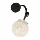 Moderne væglampe In-es.artdesign Micro Luna Applique i nebulit Viadurini