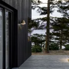 Udendørs væglampe i messing og kobber Fremstillet i Italien - Sværd Viadurini