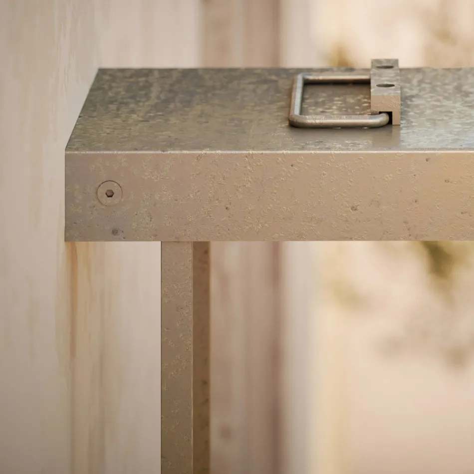 Udendørs væglampe i messing Made in Italy - Sunny Viadurini