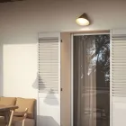 Udendørs væglampe i glas og messing Fremstillet i Italien - Regn Viadurini