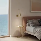 Inteno Væglampe i Forskellige Finishes Made in Italy - Dame Viadurini