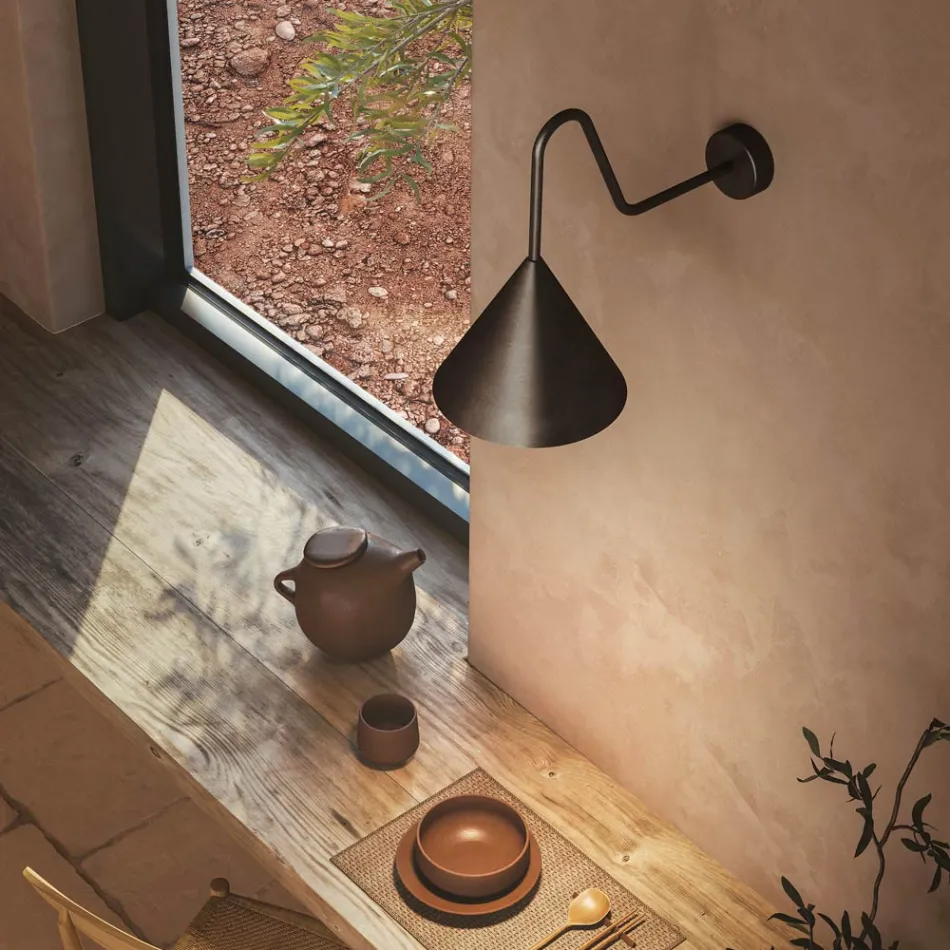 Indendørs væglampe i grafen Fremstillet i Italien - Regn Viadurini