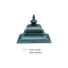 Udendørs væglampe i aluminium og glas Made in Italy Vintage - Bonaria Viadurini