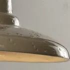 Rund håndværkshaveapplikation i Galestro Made in Italy - Toscot Spoleto Viadurini