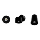 Rund dekorativ væglampe Led 7W i hvid eller sort aluminium - Kina Viadurini