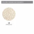 Applique industrielle stil, metal og keramik Ferroluce Viadurini