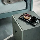 Soveværelsesmøbler med 4 elementer Moderne stil Fremstillet i Italien - Eletta Viadurini