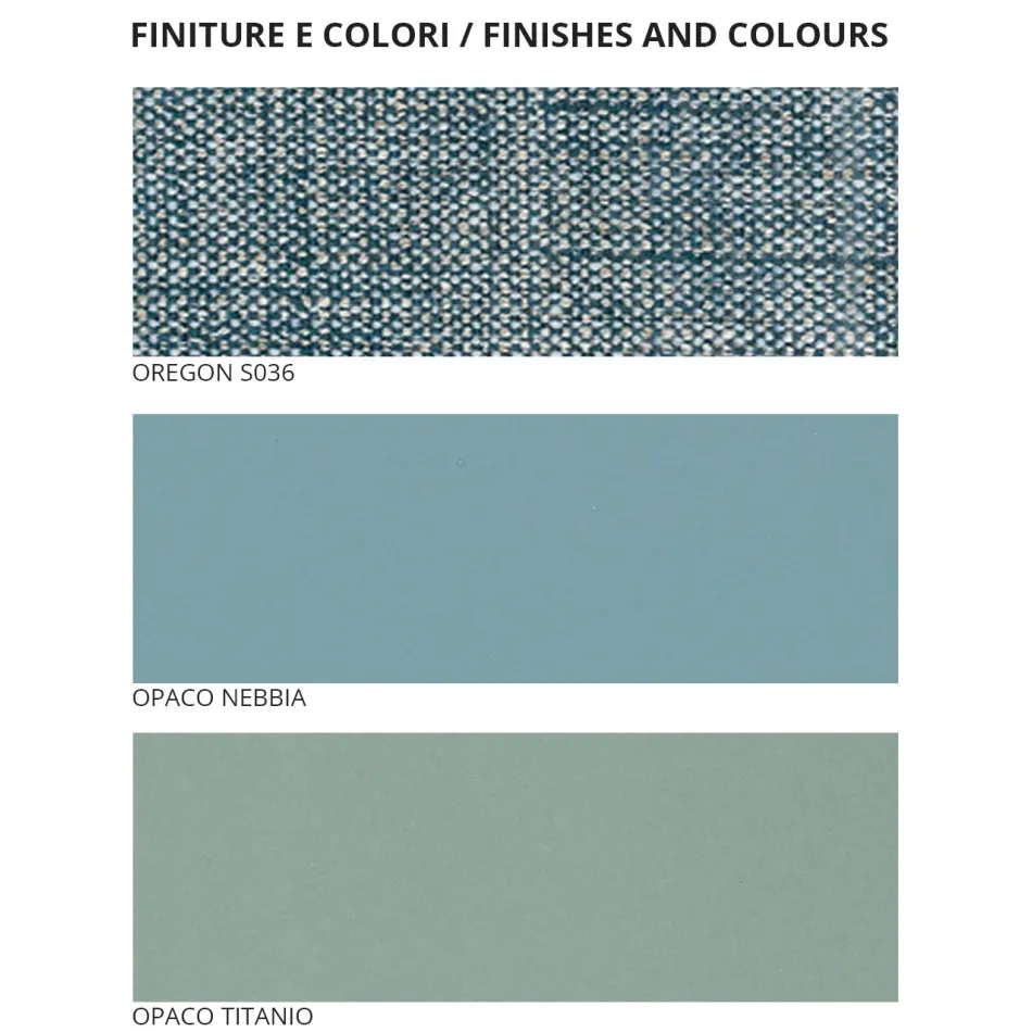 Soveværelsesmøbler med 4 elementer Moderne stil Fremstillet i Italien - Eletta Viadurini