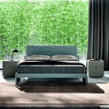 Soveværelse med 4 elementer møbler i moderne stil fremstillet i Italien - Eletta