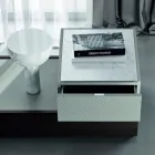 Soveværelsesmøbler med 7 elementer moderne stil fremstillet i Italien - Polynesien Viadurini