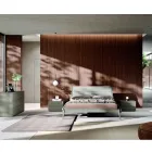 Dobbelt soveværelsesmøbler med 4 elementer fremstillet i Italien - Lucania Viadurini