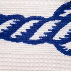 Håndlavet trykhåndklæde i et stykke bomuld fremstillet i Italien - mærker Viadurini